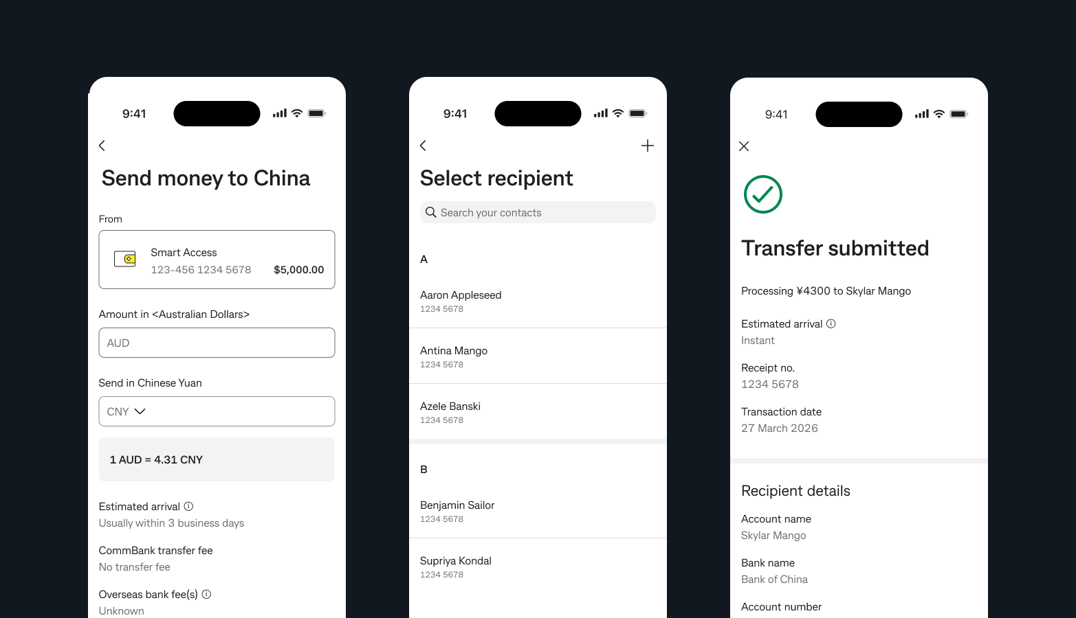 Dandelion transfer flow screens